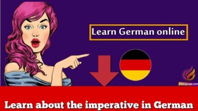 Learn about the imperative in German