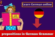 prepositions in German Grammar