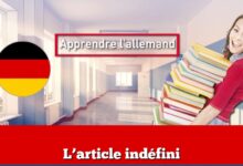 L’article indéfini