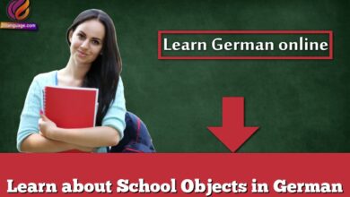 Learn about School Objects in German
