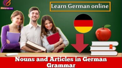 Nouns and Articles in German Grammar
