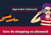 faire du shopping en allemand