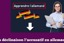 La déclinaison l’accusatif en allemand