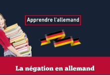 La négation  en allemand