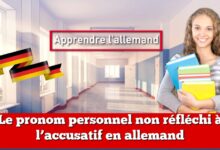 Le pronom personnel non réfléchi à  l’accusatif en allemand