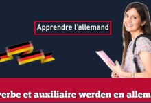 Le verbe et auxiliaire werden en allemand