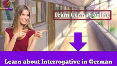 Learn about Interrogative in German