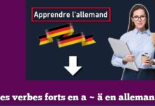 Les verbes forts en a ~ ä en allemand