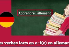 Les verbes forts en e~i(e) en allemand