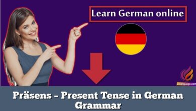 Präsens – Present Tense in German Grammar