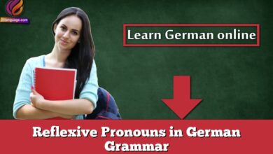 Reflexive Pronouns in German Grammar