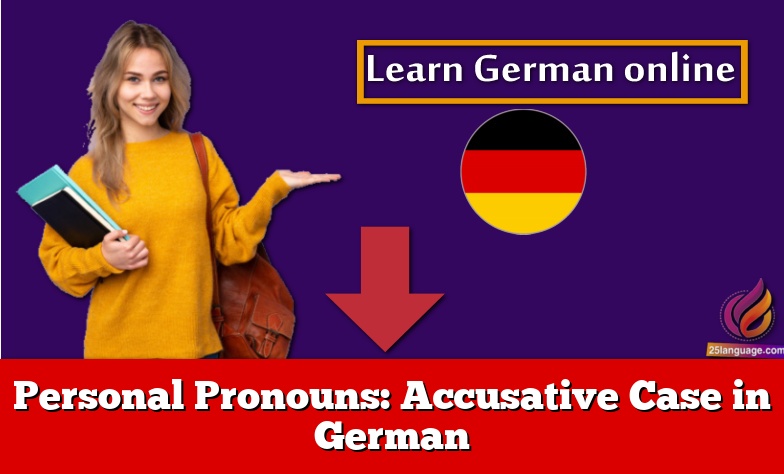 Personal Pronouns: Accusative Case in German