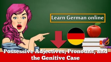 Possessive Adjectives, Pronouns, and the Genitive Case