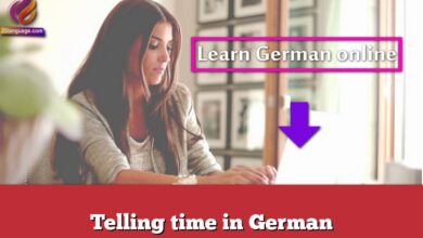 Telling time in German
