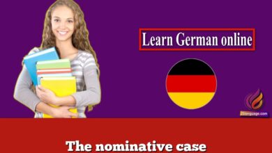 The nominative case