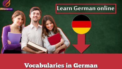Vocabularies in German