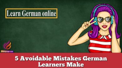 5 Avoidable Mistakes German Learners Make
