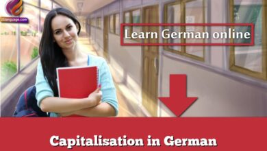 Capitalisation in German