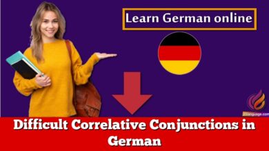 Difficult Correlative Conjunctions in German