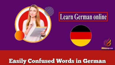 Easily Confused Words in German
