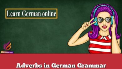 Adverbs in German Grammar