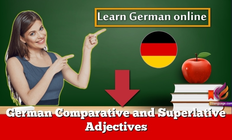 German Comparative and Superlative Adjectives