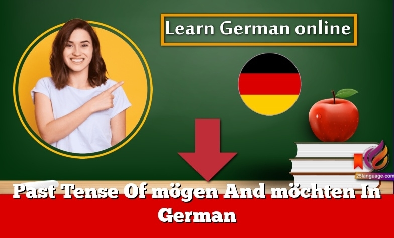 Past Tense Of mögen And möchten In German