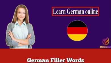 German Filler Words