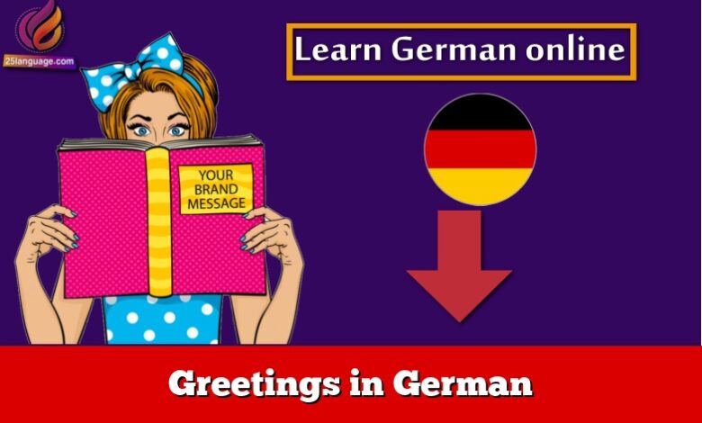 Greetings in German