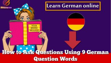 How to Ask Questions Using 9 German Question Words