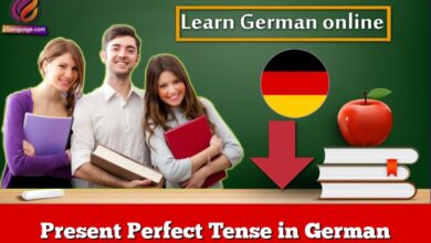 Present Perfect Tense in German
