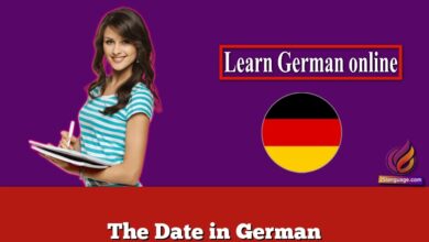 The Date in German