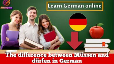The difference between  Müssen and dürfen in German