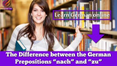 The Difference between the German Prepositions “nach” and “zu”