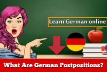 What Are German Postpositions?