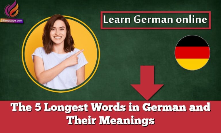 Longest Words in German