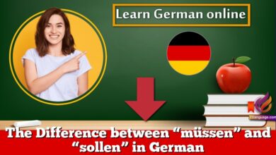 The Difference between “müssen” and “sollen” in German