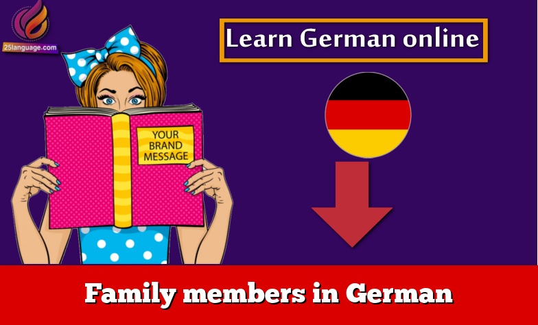 Family members in German