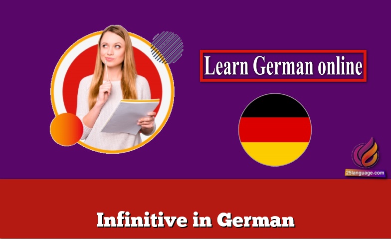 Infinitive in German