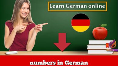 numbers in German