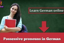 Possessive pronouns in German