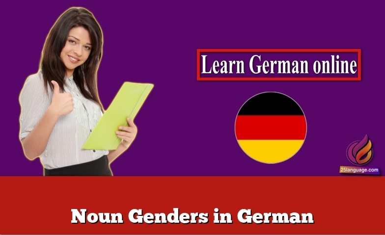 Noun Genders in German