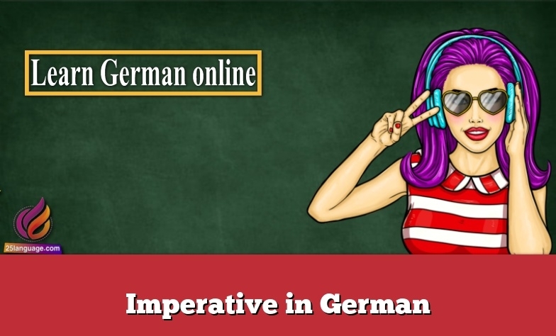 Imperative in German