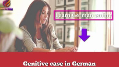 Genitive case in German