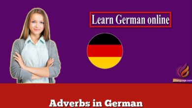 Adverbs in German