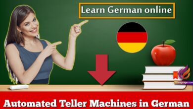 Automated Teller Machines in German