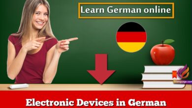 Electronic Devices in German