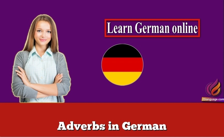 Adverbs in German