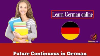 Future Continuous in German