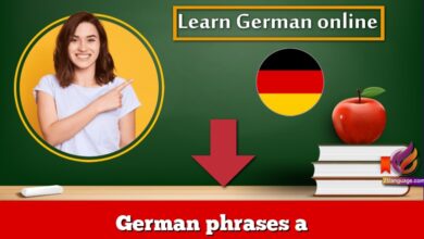 German phrases a